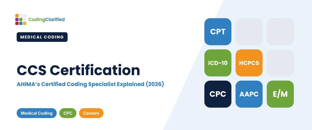 CCS Certification: AHIMA's Certified Coding Specialist Explained (2026) | Coding Clarified