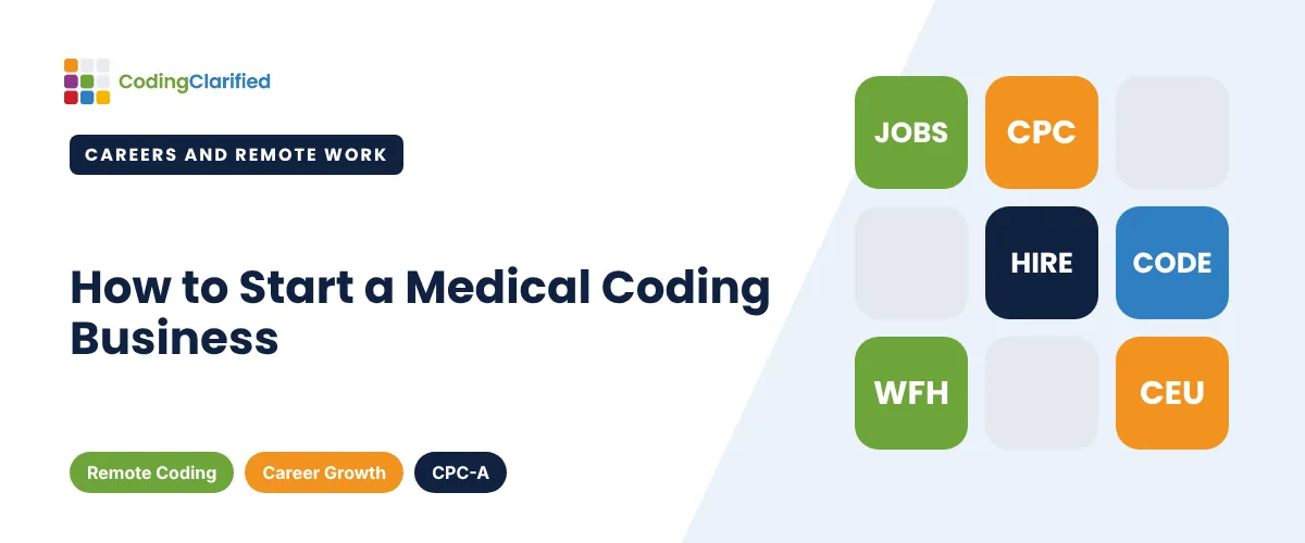 How to Start a Medical Coding Business | Coding Clarified