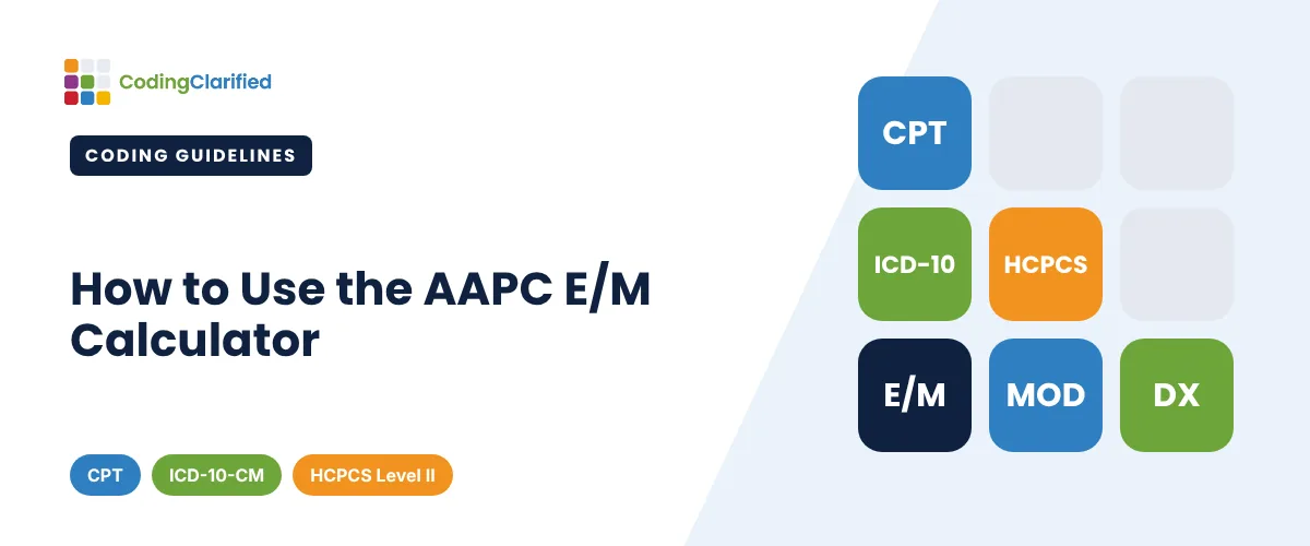 How to Use the AAPC E/M Calculator | Coding Clarified