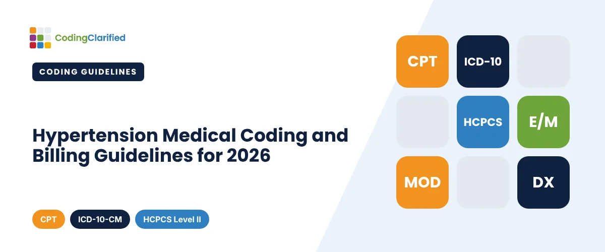 Hypertension Medical Coding and Billing Guidelines for 2026 | Coding Clarified