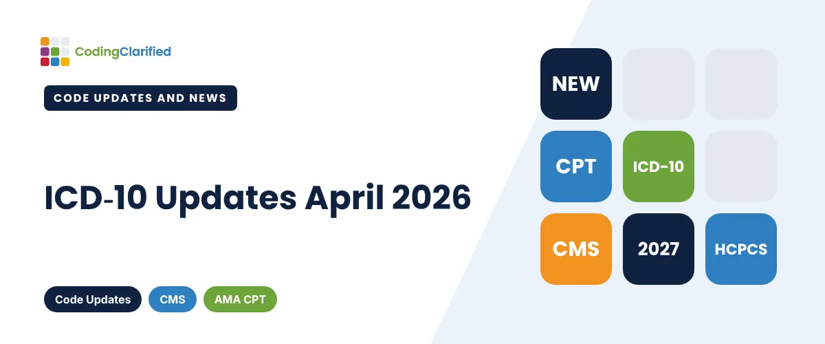 ICD-10 Updates April 2026 | Coding Clarified