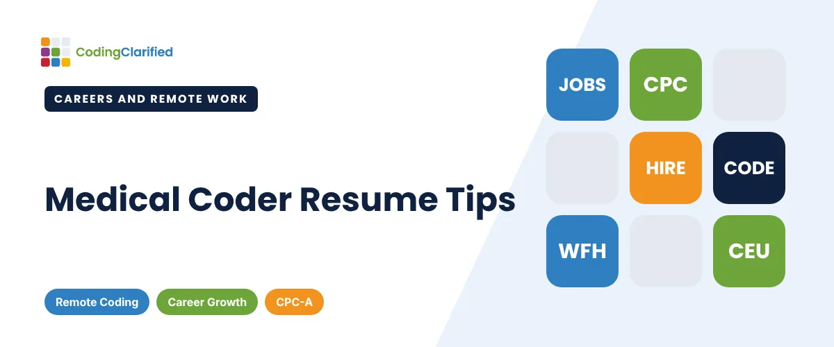 Medical Coder Resume Tips | Coding Clarified