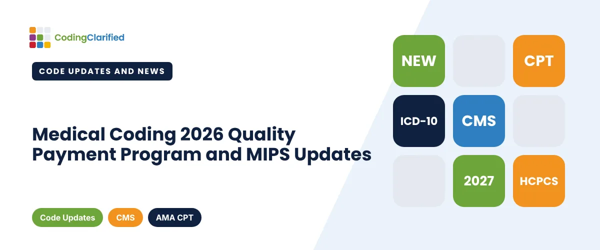 Medical Coding 2026 Quality Payment Program and MIPS Updates | Coding Clarified