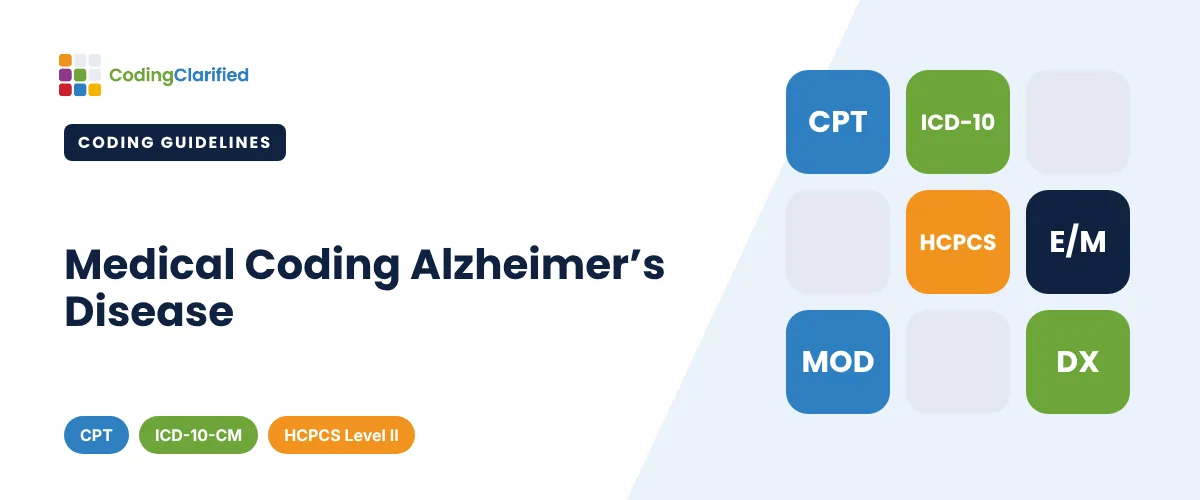 Medical Coding Alzheimer’s Disease | Coding Clarified
