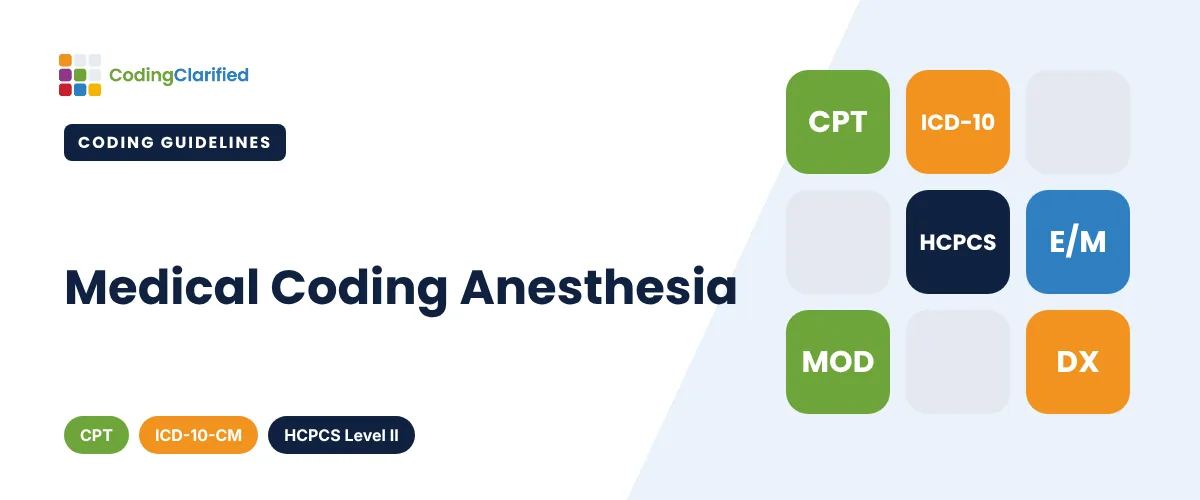 Medical Coding Anesthesia | Coding Clarified