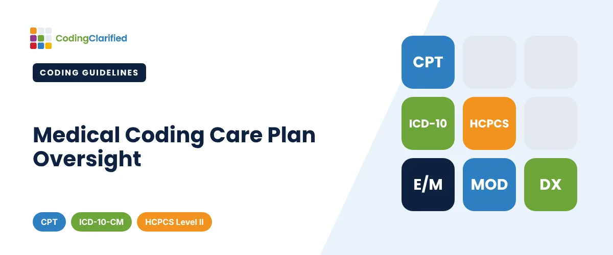 Medical Coding Care Plan Oversight | Coding Clarified