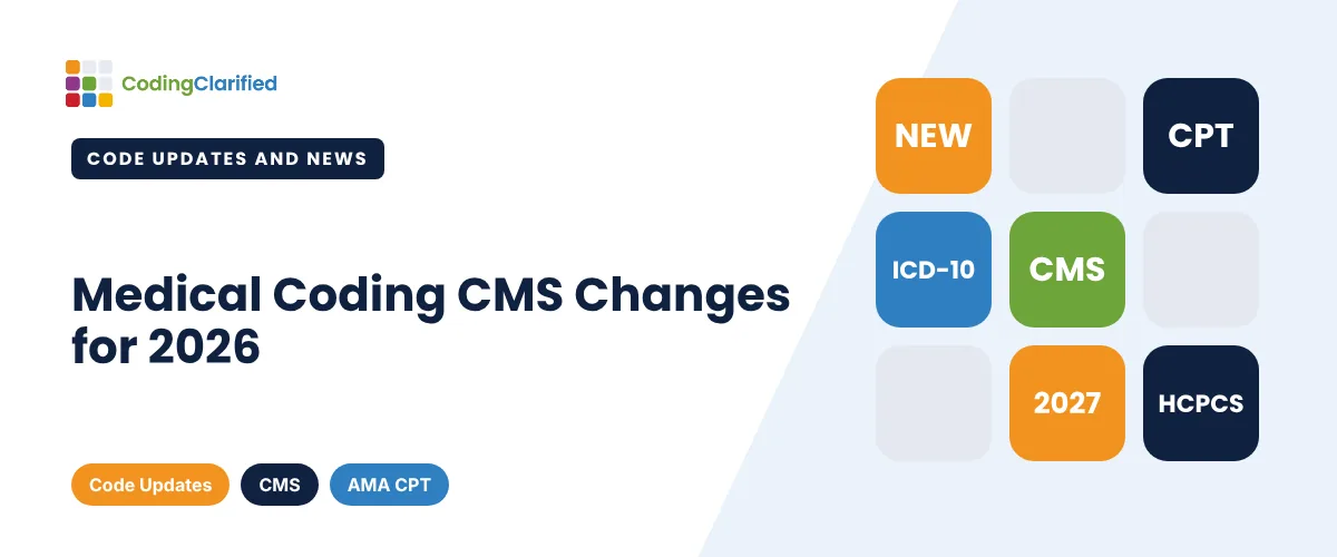 Medical Coding CMS Changes for 2026 | Coding Clarified