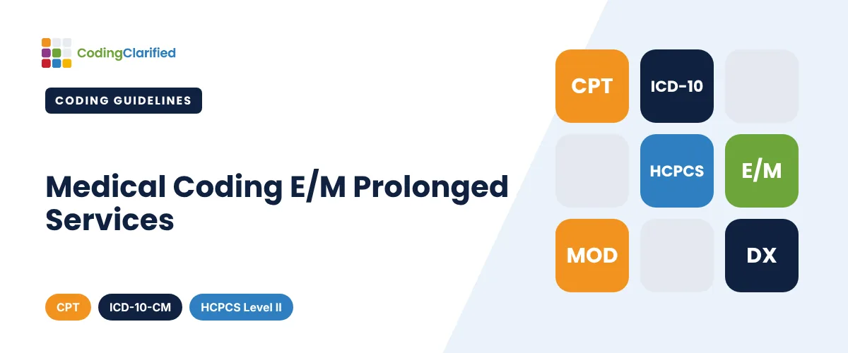 Medical Coding E/M Prolonged Services | Coding Clarified