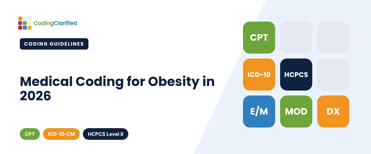 Medical Coding for Obesity in 2026 | Coding Clarified