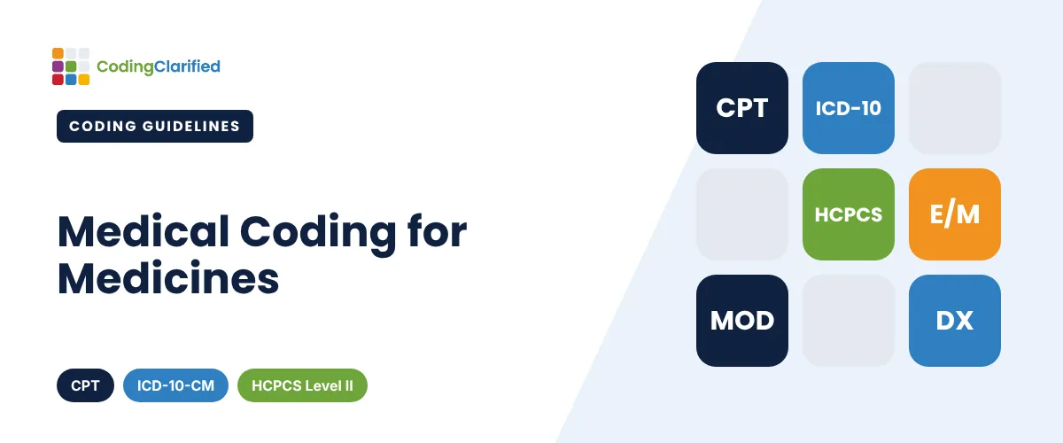 Medical Coding for Medicines | Coding Clarified