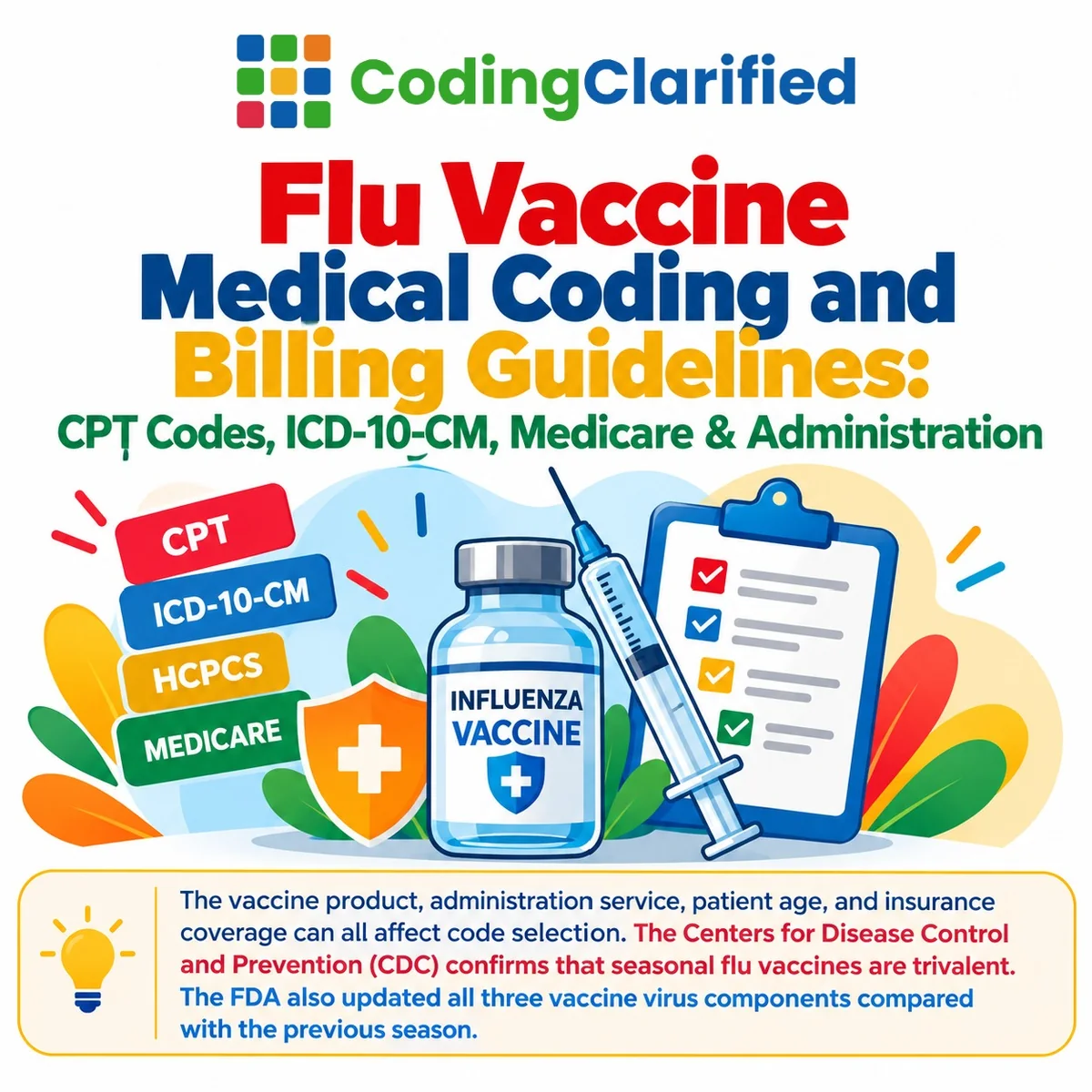 Flu Vaccine Medical Coding and Billing Guidelines 2026–2027 | Coding Clarified