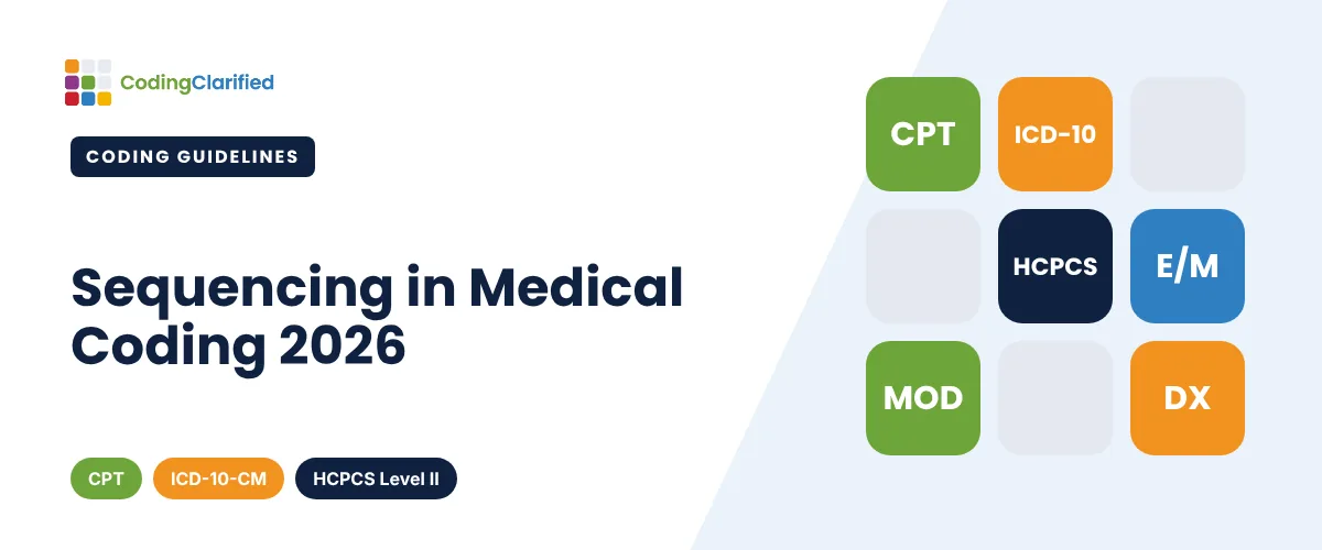 Sequencing in Medical Coding 2026 | Coding Clarified