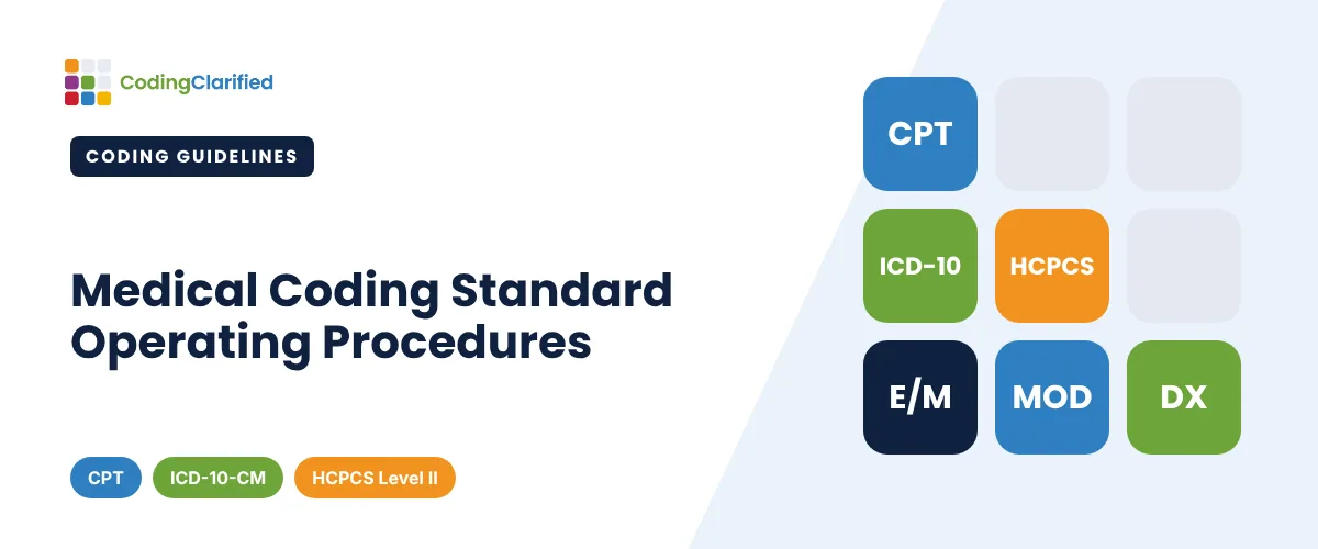 Medical Coding Standard Operating Procedures | Coding Clarified