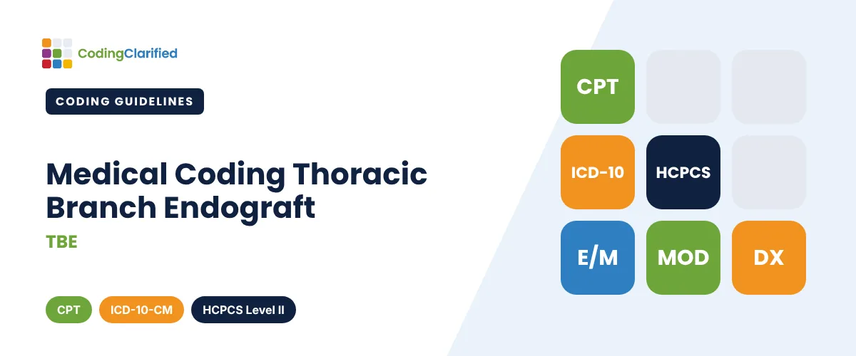 Medical Coding Thoracic Branch Endograft (TBE) | Coding Clarified