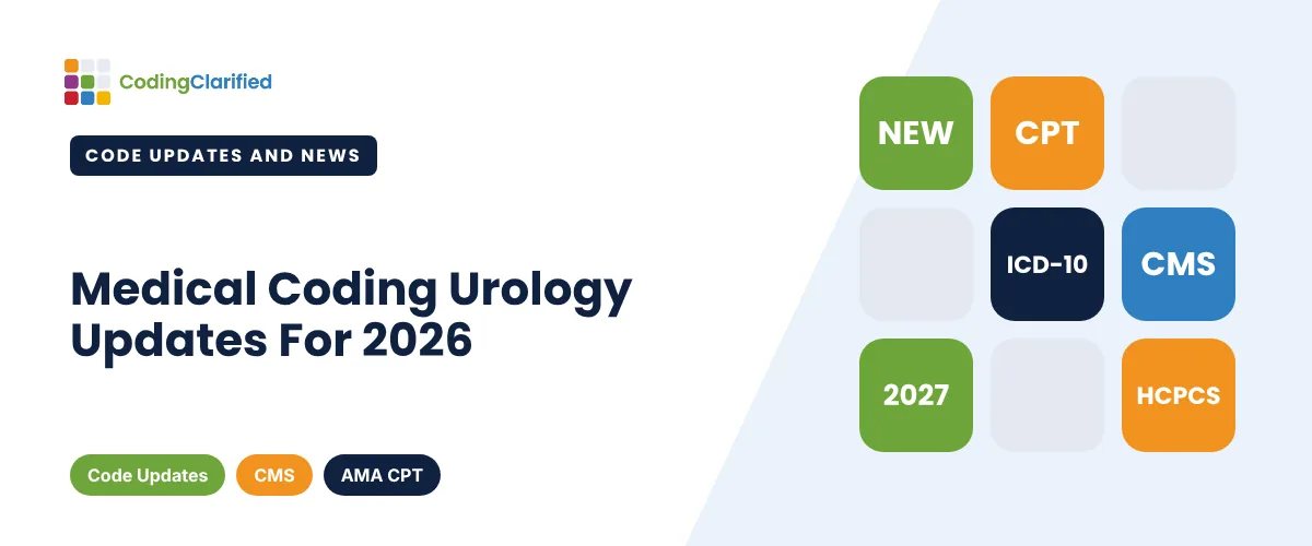 Medical Coding Urology Updates For 2026 | Coding Clarified