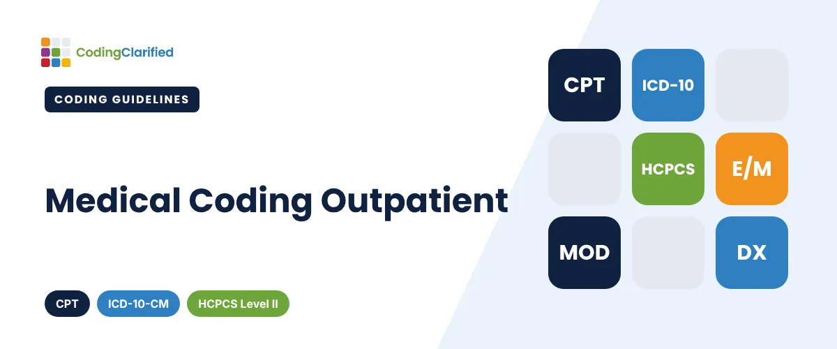Medical Coding Outpatient | Coding Clarified