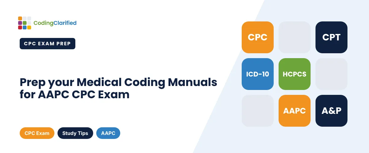 Prep your Medical Coding Manuals for AAPC CPC Exam | Coding Clarified