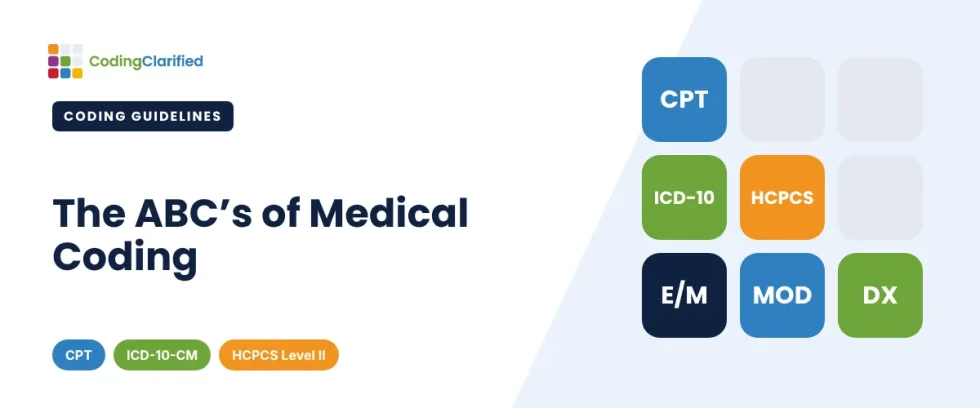 The ABC's of Medical Coding | Coding Clarified