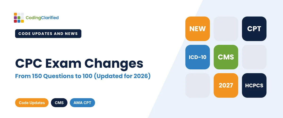 CPC Exam Changes: From 150 Questions to 100 (Updated for 2026) | Coding Clarified