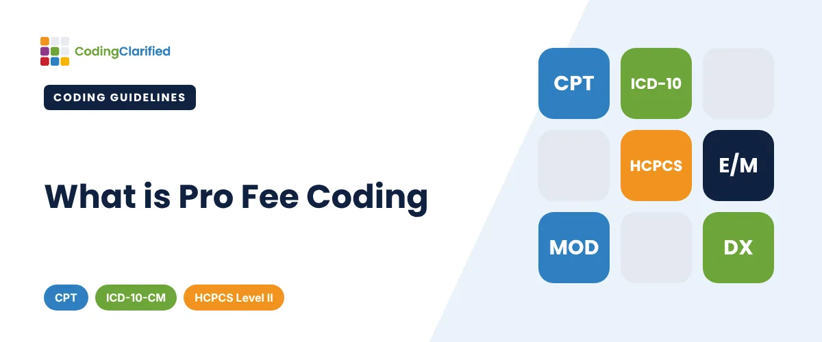 What is Pro Fee Coding | Coding Clarified