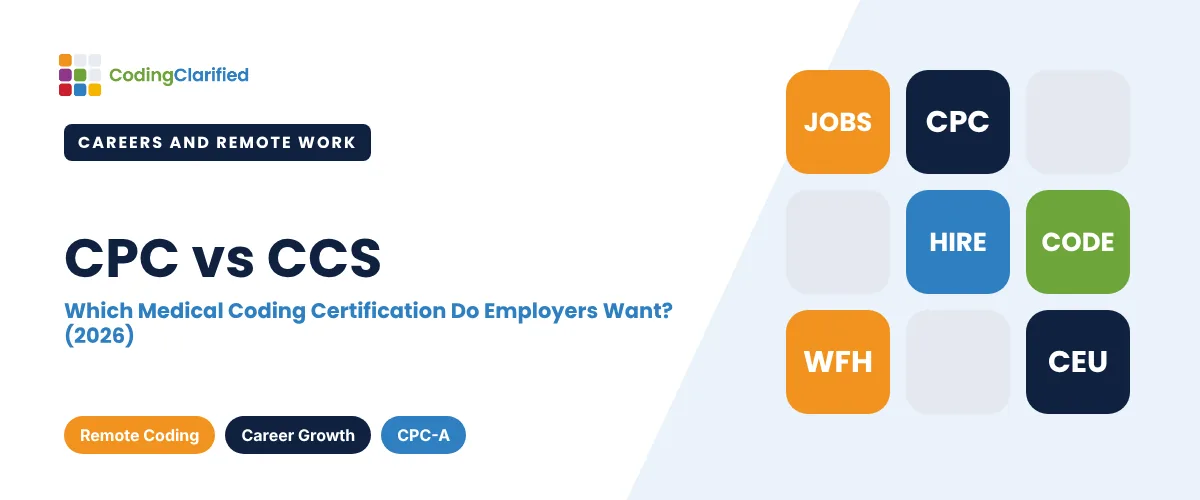 CPC vs CCS: Which Medical Coding Certification Do Employers Want? (2026) | Coding Clarified